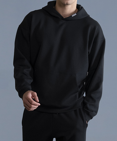 空氣棉男連帽長袖上衣-TRAINING-3GUN ｜台灣男性時尚內著