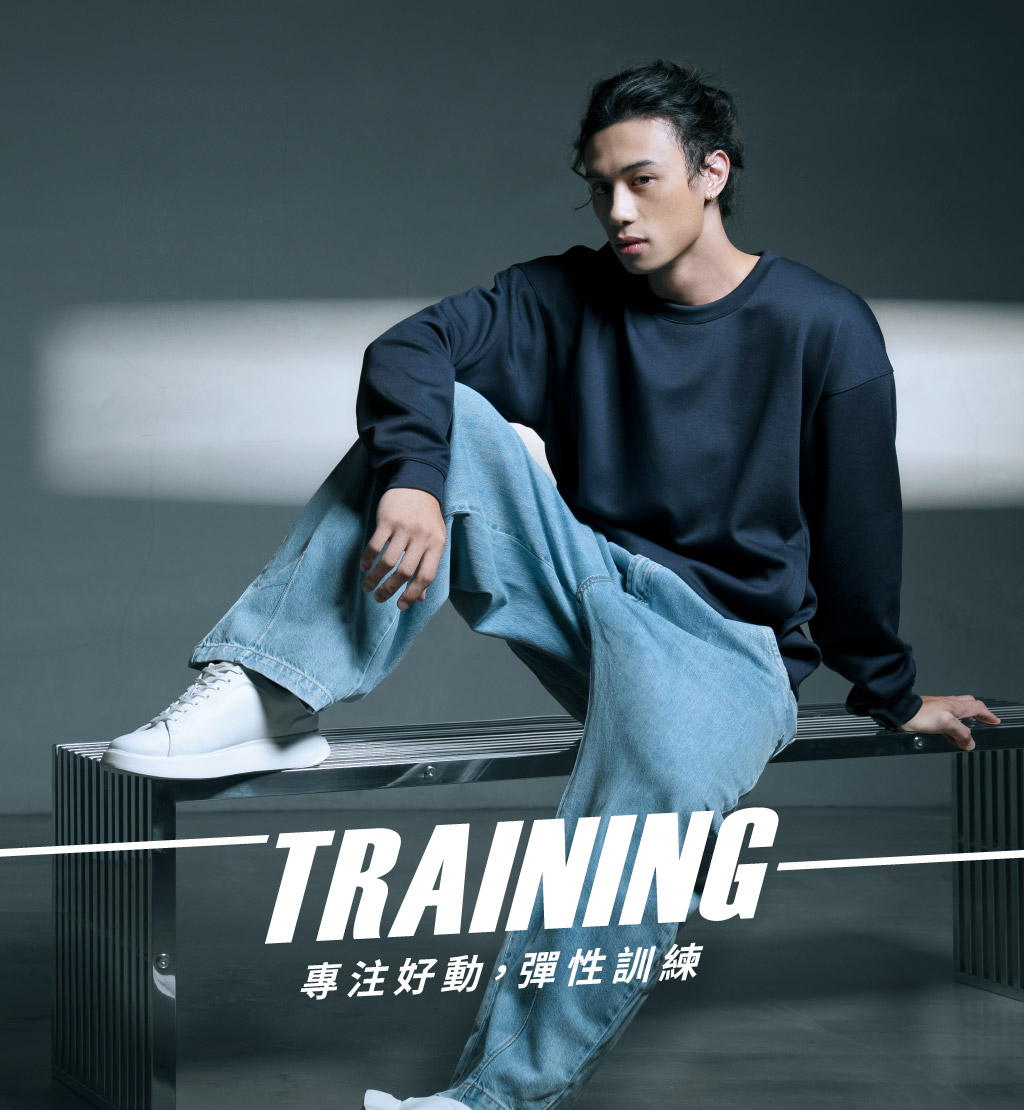 空氣棉男訓練運動長褲-TRAINING-3GUN ｜男性時尚內衣褲MIT品牌
