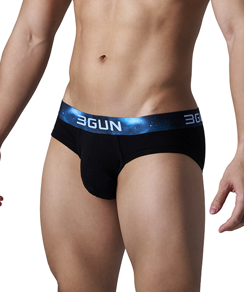 低腰光芒男SUPIMA棉三角褲-ENLARGE-3GUN ｜男性時尚內著MIT品牌