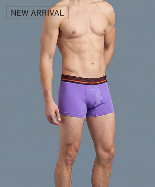 抑菌除臭男彈力棉平口褲-COTTONFIT-3GUN 時尚男性內著品牌