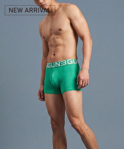 抑菌除臭男彈力棉平口褲-COTTONFIT-3GUN 時尚男性內著品牌