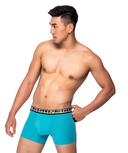 制菌網眼男SUPIMA棉平口褲-天翼．王鍺-3GUN ｜男性時尚內著MIT品牌