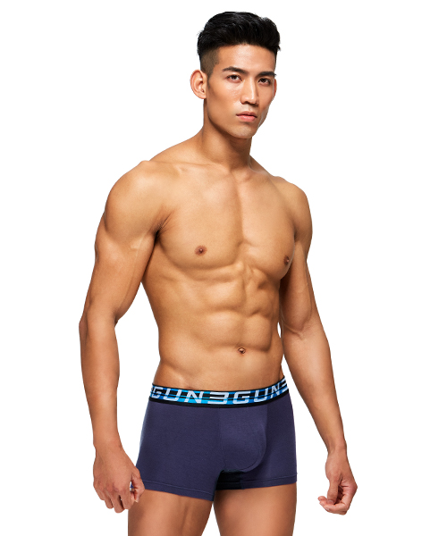 制菌網眼男莫代爾平口褲-天翼．王鍺-3GUN ｜男性時尚內著MIT品牌