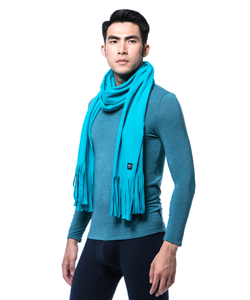 FLEECE造型保暖圍巾-ACCESSORY-3GUN ｜男性時尚內衣褲MIT品牌