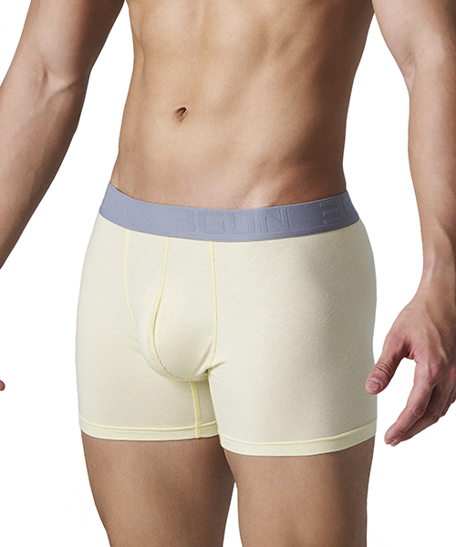 輕柔細纖男彈力棉平口褲-COTTONFIT-3GUN ｜男性時尚內著MIT品牌