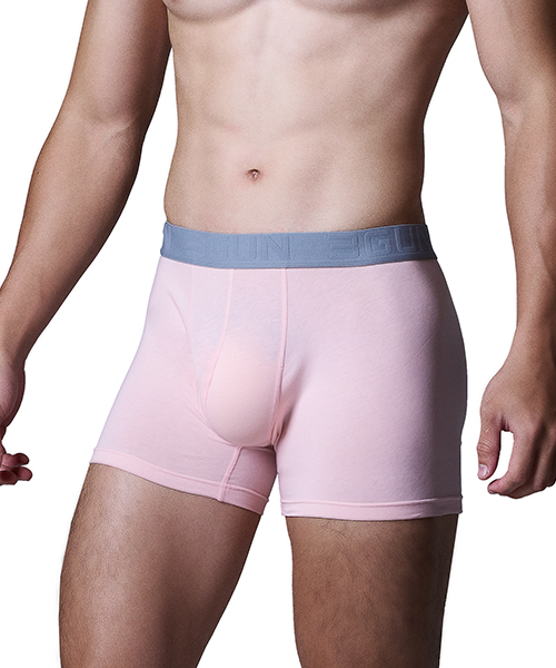 輕柔細纖男彈力棉平口褲-COTTONFIT-3GUN ｜台灣男性時尚內著