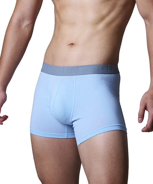 輕柔細纖男彈力棉平口褲-COTTONFIT-3GUN ｜台灣男性時尚內著