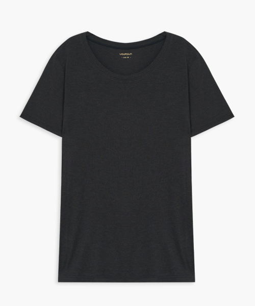 女圓領短袖衫-HEATPLUS-3GUN ｜男性時尚內衣褲MIT品牌